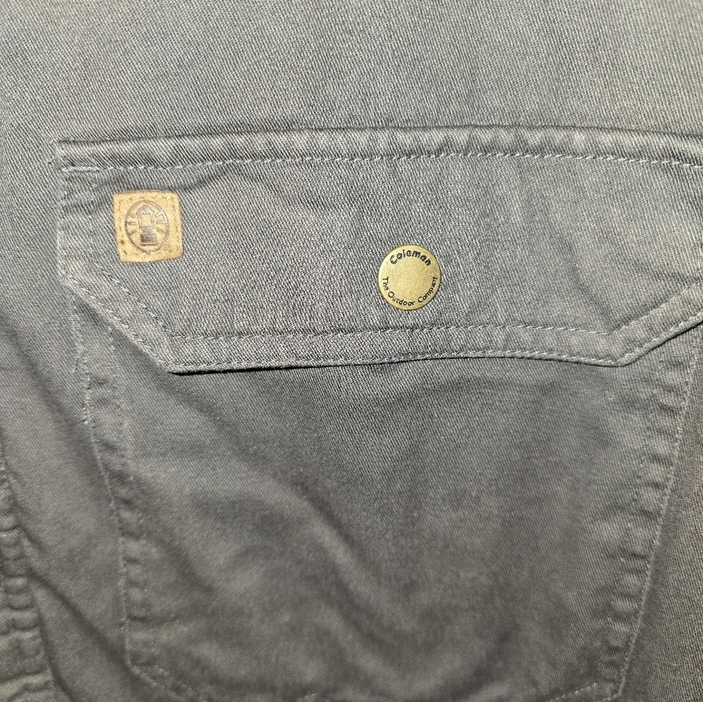 Coleman Heavy Twill Outdoor Padded Insulated Sherpa Lined Jacket Coat Men's XL - Picture 5 of 9